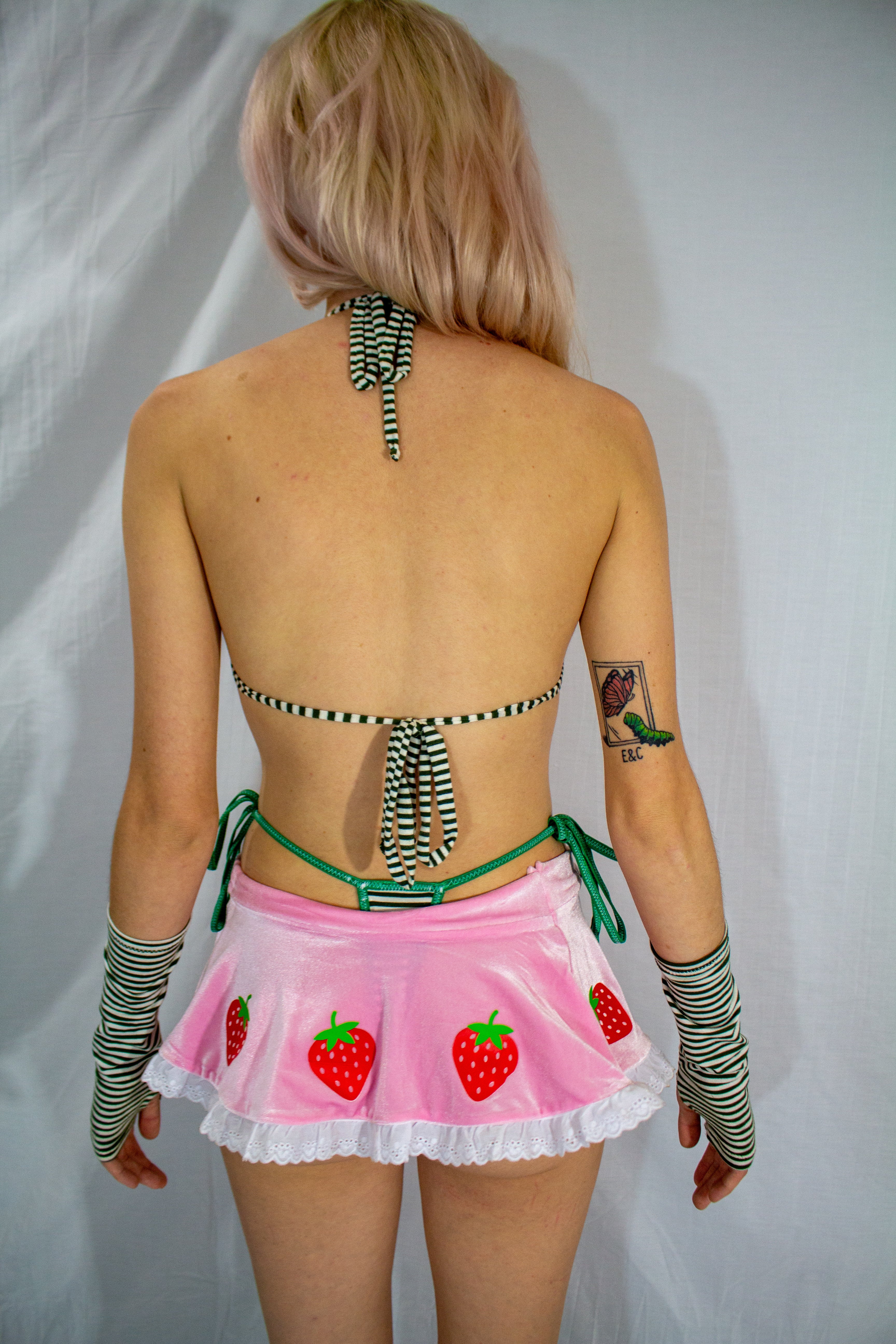 Rave Strawberry 5 Piece Outfit