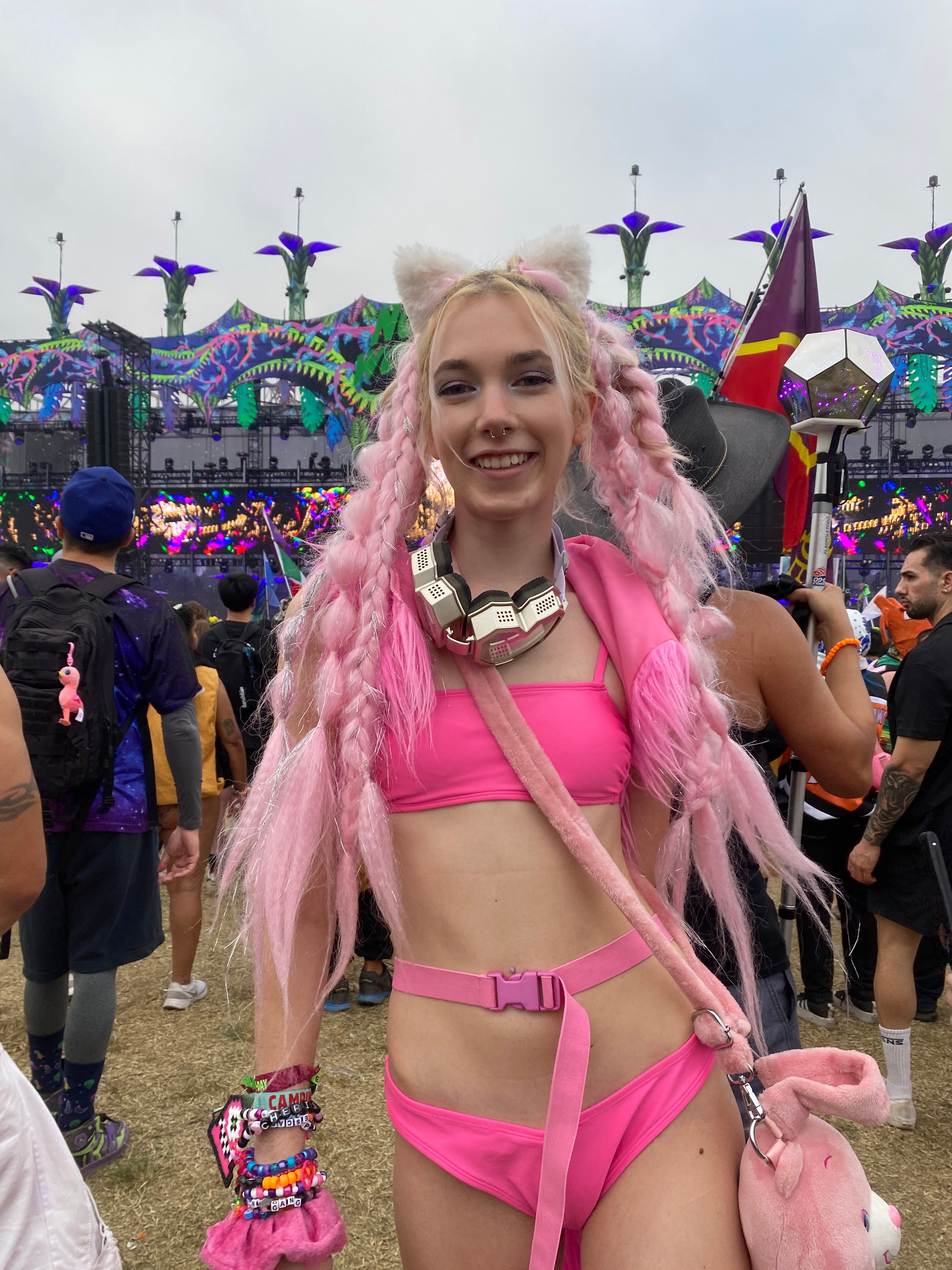 Custom Rave Hair Braid