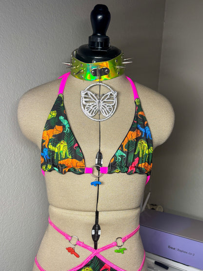 Dickasaurus Bikini Top